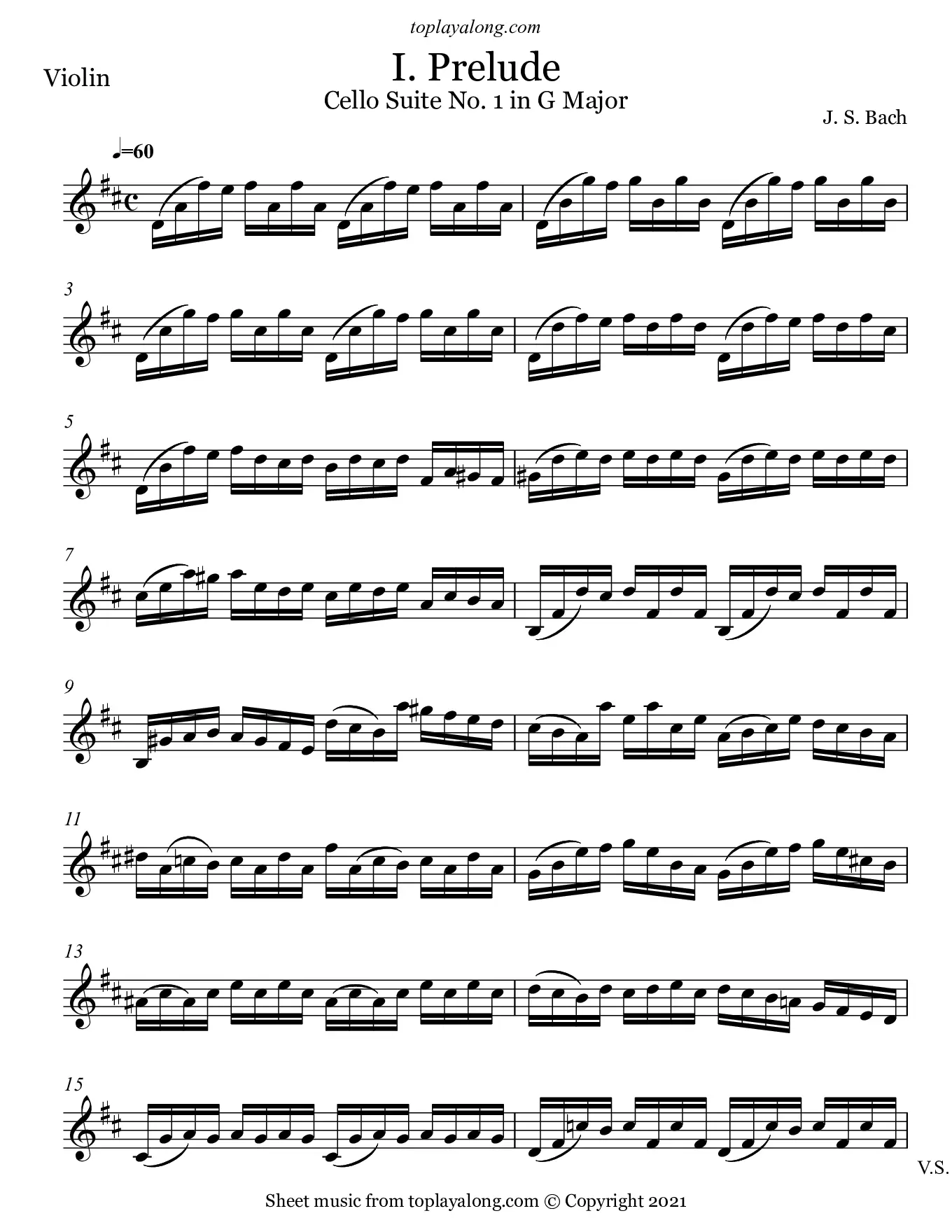bach violin cello - Can you play Bach Cello Suite on violin