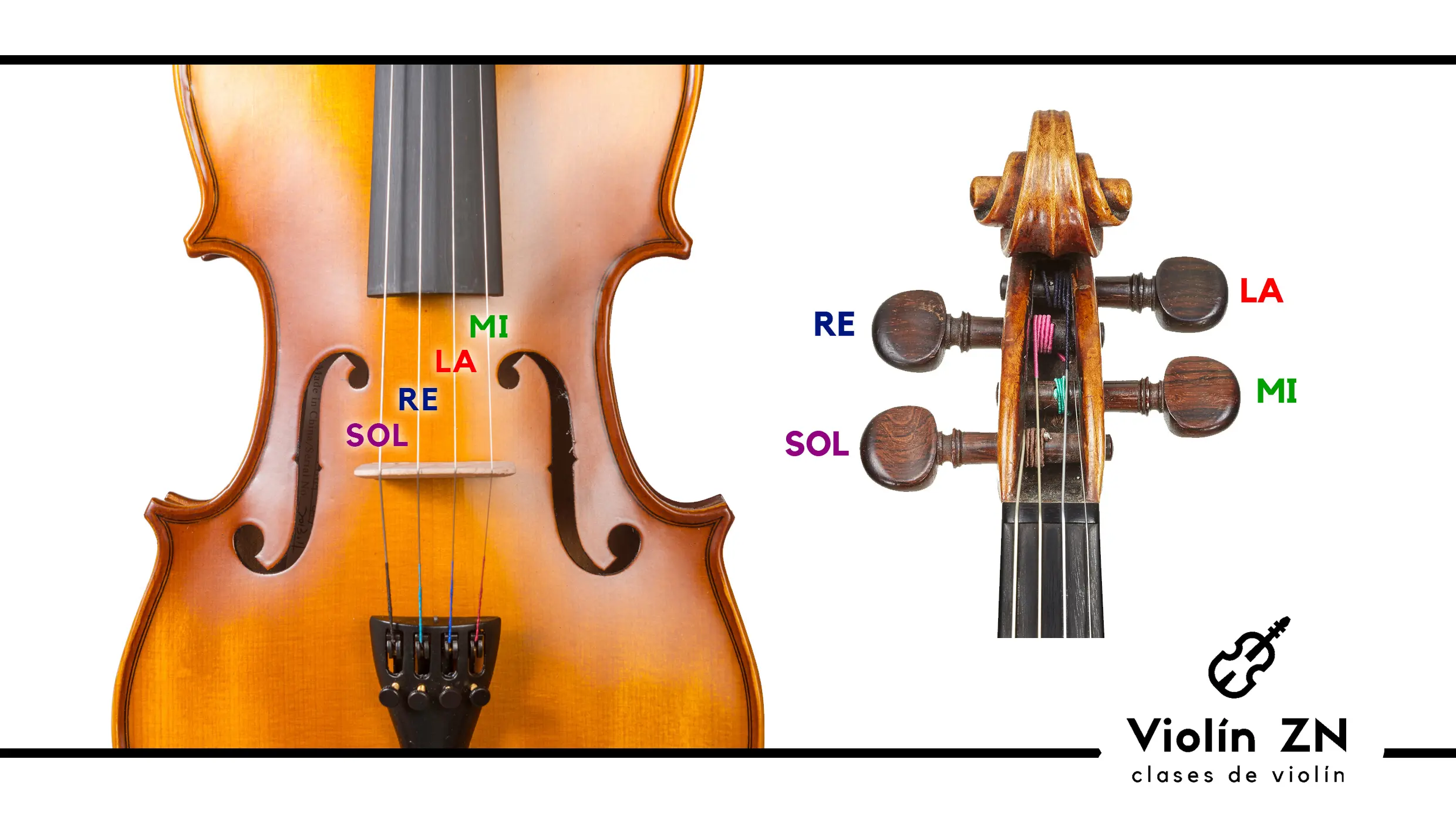 afinacion estandar de violin - Cómo es la afinación estándar