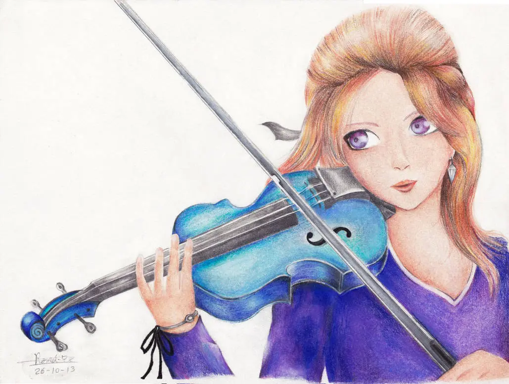 anime de la chica del violin - Cómo se llama el anime de Kaori