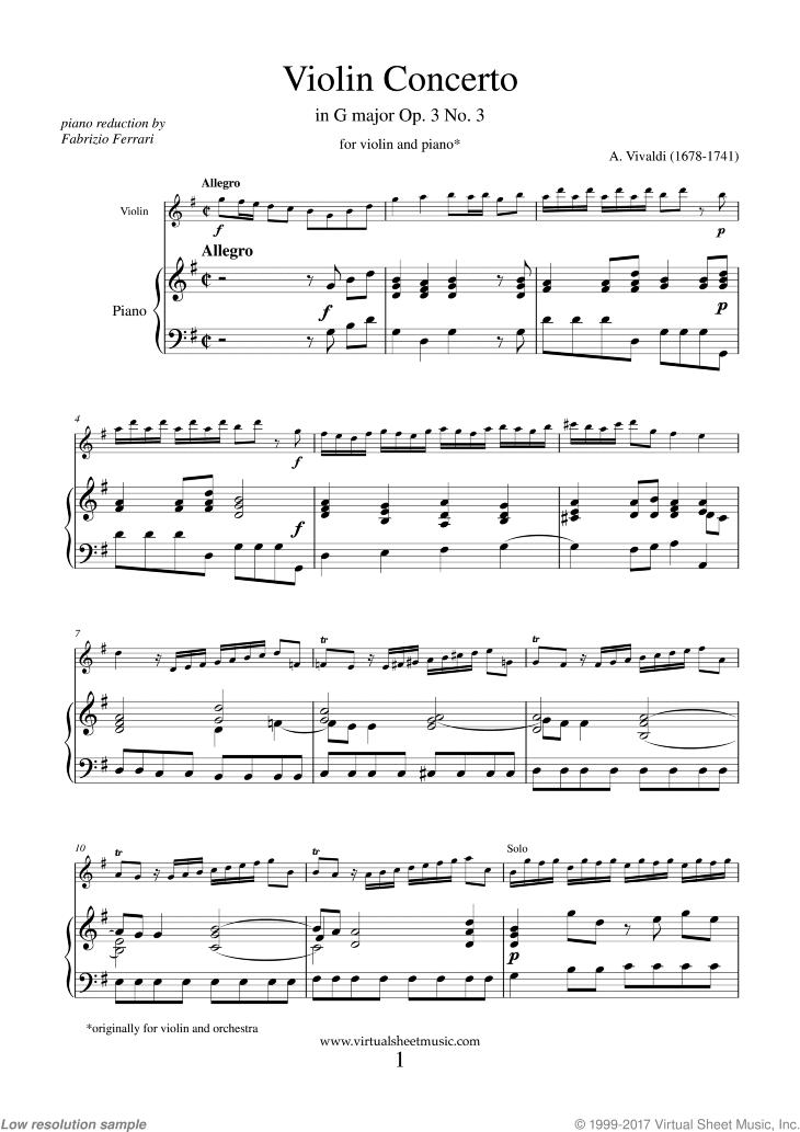 concierto vivaldi violin - Cómo se llama la canción más famosa de Vivaldi