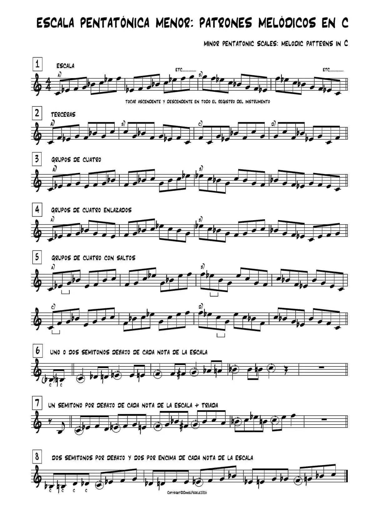 escalas pentatonicas violin - Cuáles son las notas de la escala pentatónica