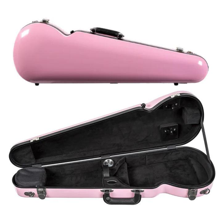 pink violin case - How are violin cases made