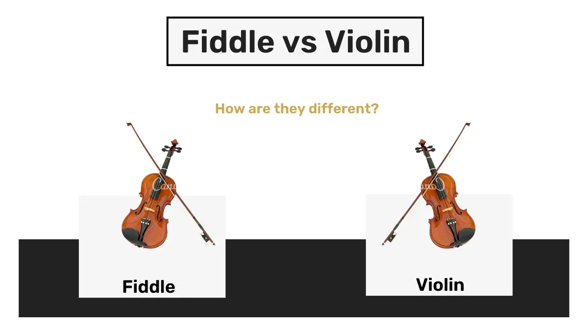 fiddle vs violin difference - How is a fiddle different from a violin