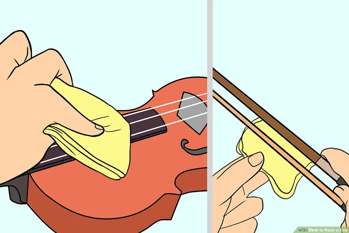 how to rosin a violin - How long does it take to rosin a new violin bow