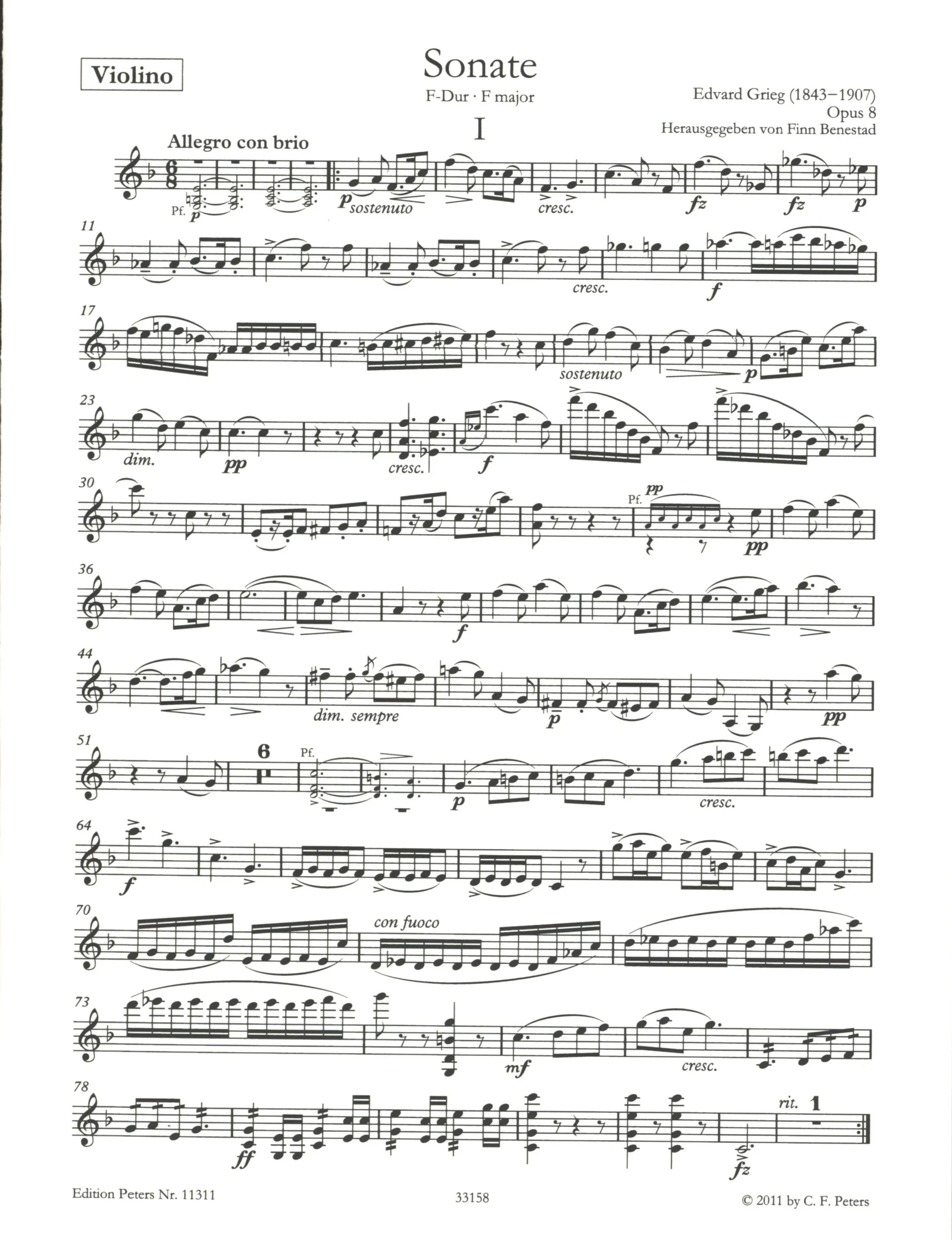 sonata grieg violin - How many violin sonatas did grieg write