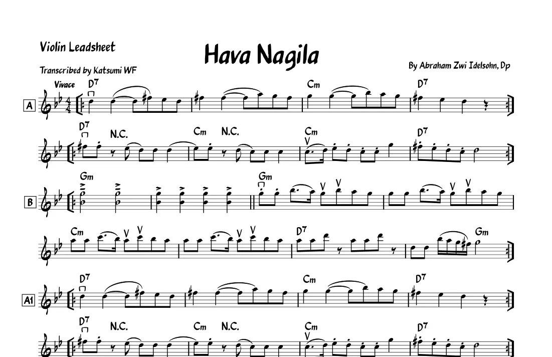 hava nagila violin - Is Hava Nagila a wedding song