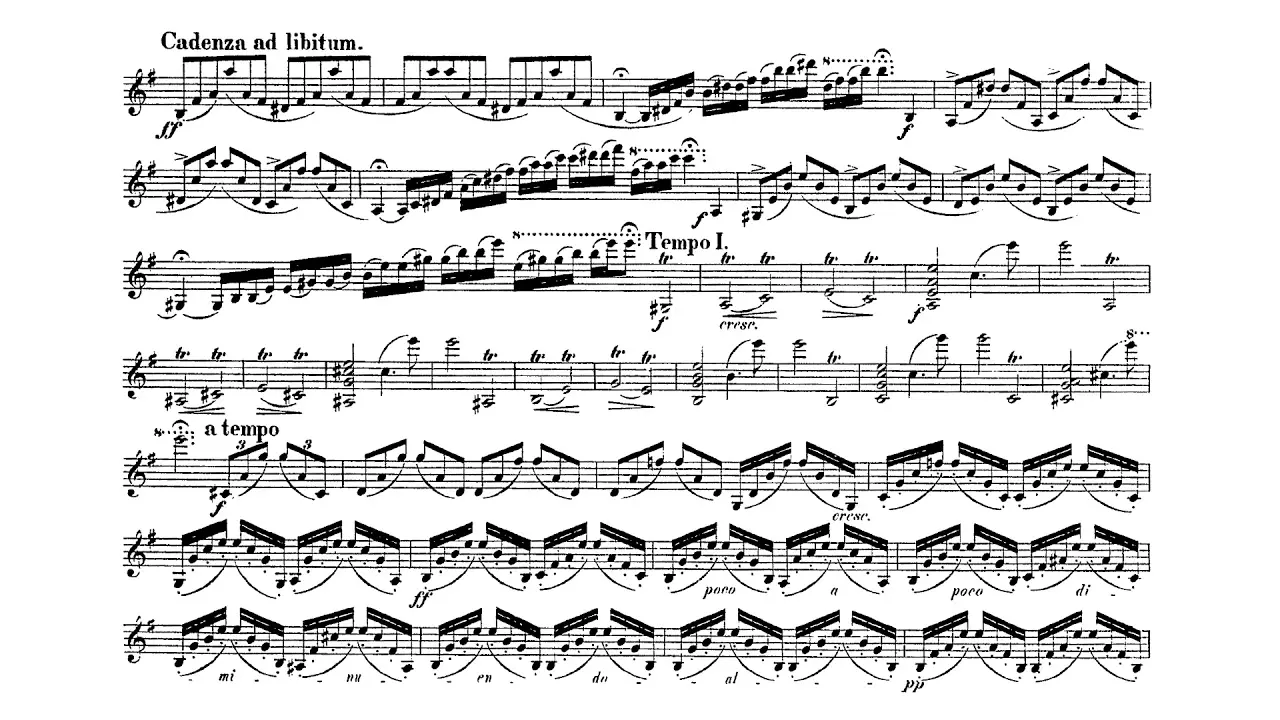 mendelssohn violin concerto cadenza - Is Mendelssohn violin concerto easy