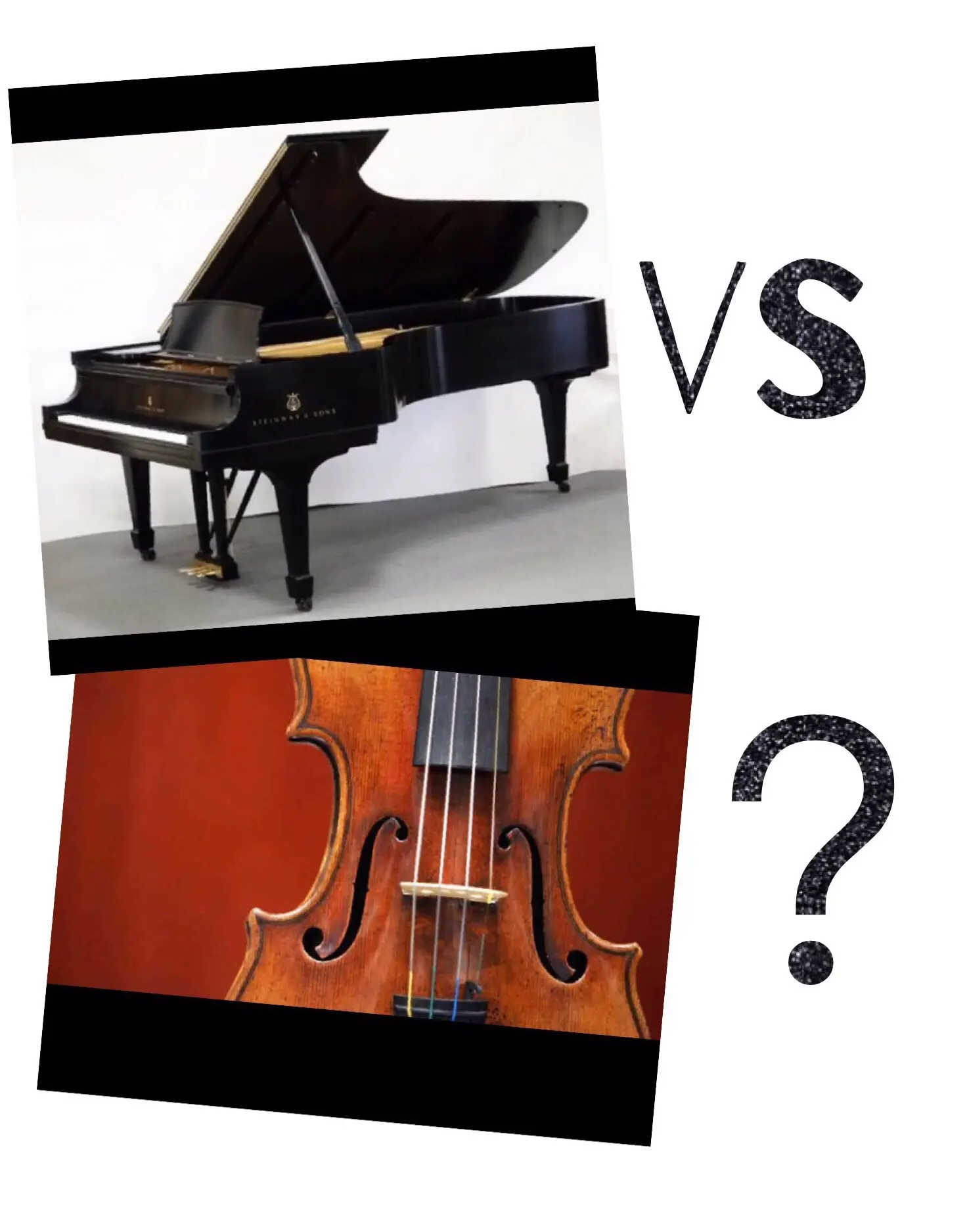 piano vs violin - Is The violin harder than the piano