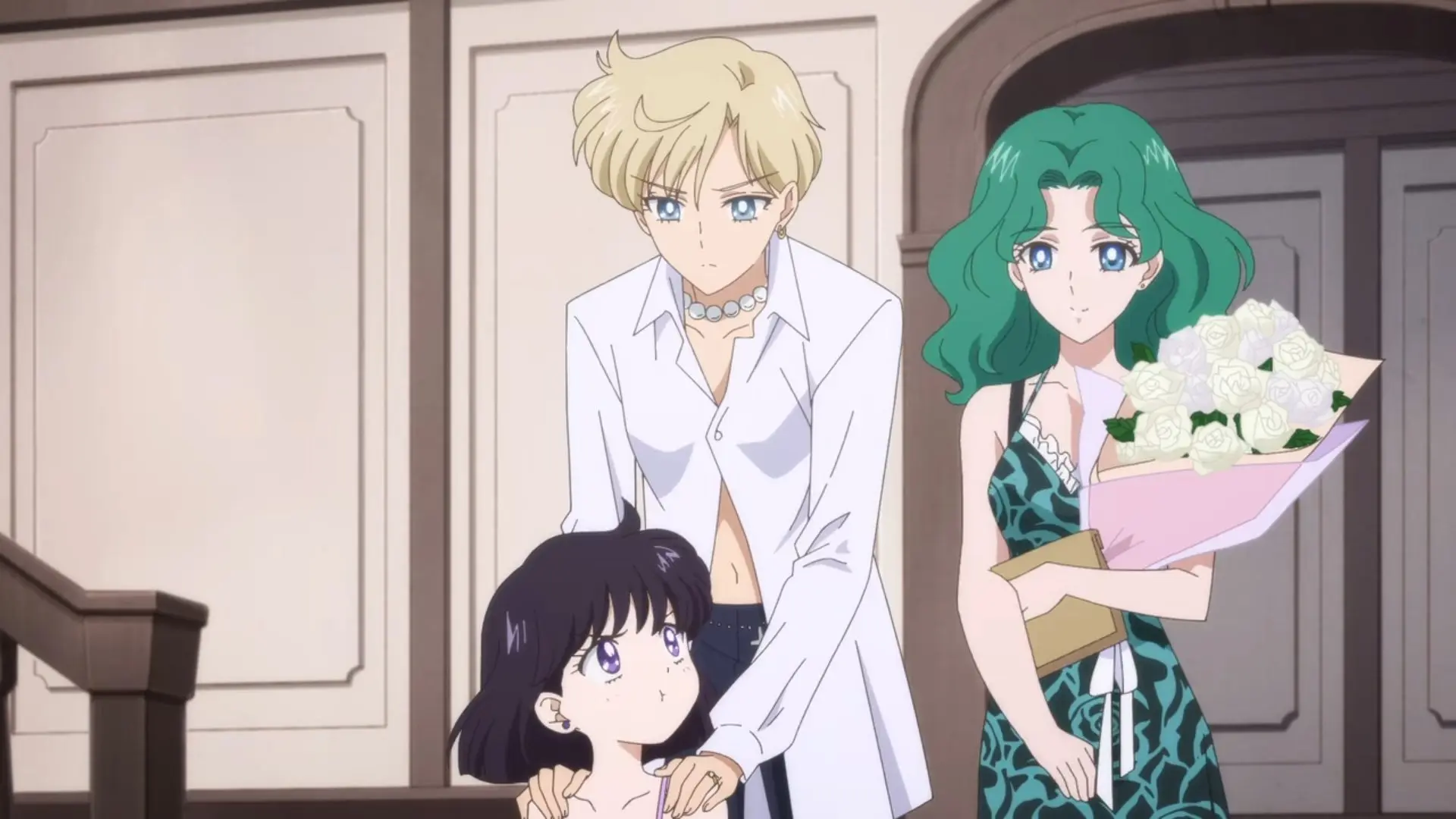 haruka and michiru violin medley - Is Usagi in love with Haruka