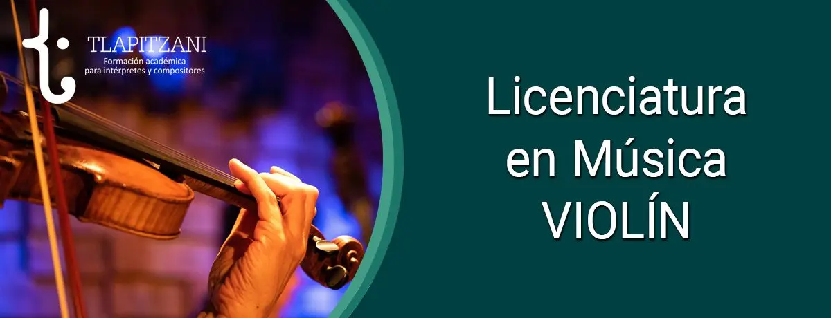 licenciatura en violin - Puedes especializarte en violín