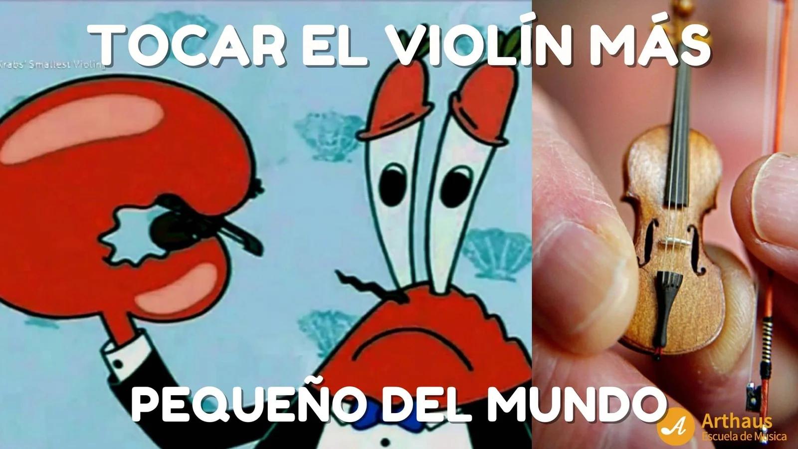 El violín más pequeño del entorno: la perfección en miniatura - Qué significa el dicho el violín más pequeño del mundo tocando el violin mas pequeño del mundo - Qué significa el dicho el violín más pequeño del mundo