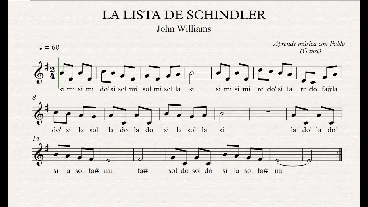 tema de la lista de schindler violin - Quién compuso la melodía de La lista de Schindler