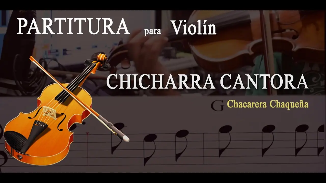 chicharra cantora violin - Quién es el autor de La Chicharra Cantora