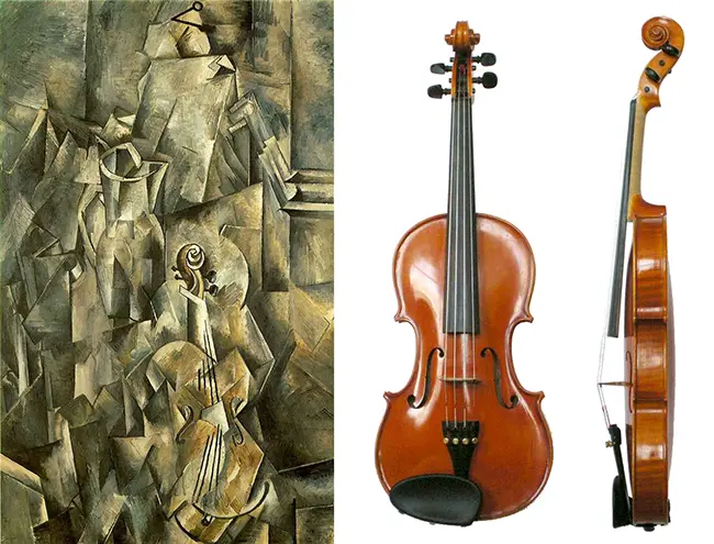 braque violin - What did Georges Braque invent