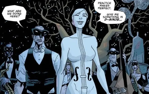 the white violin comic - What happens to the White Violin