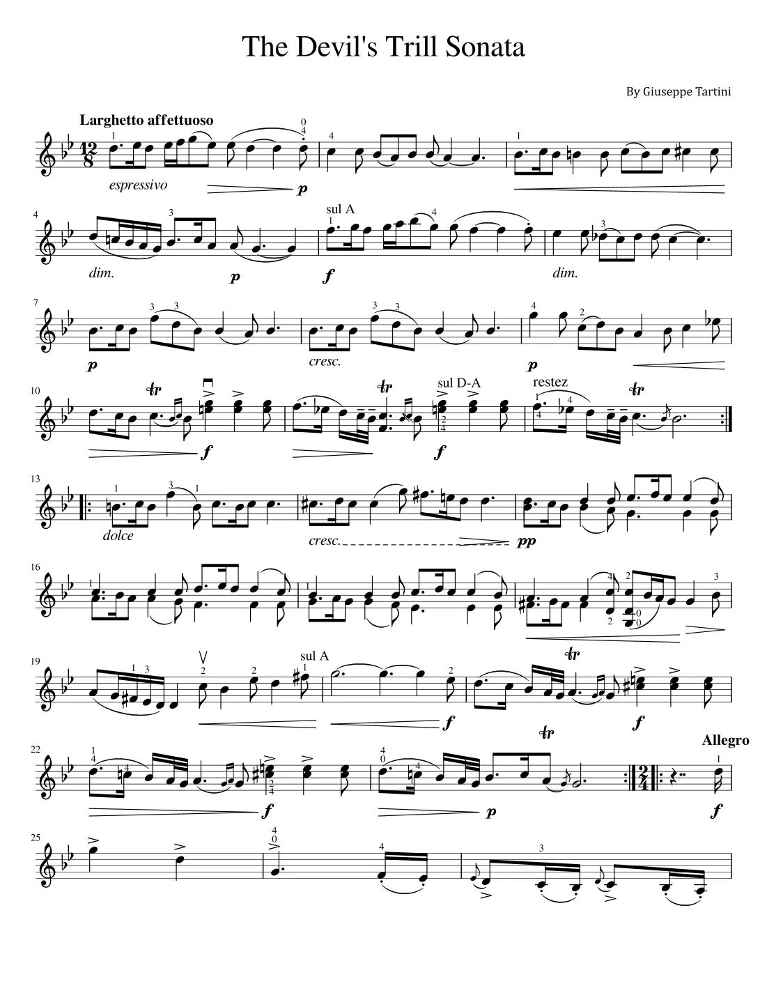 La Sonata para Violín 019872zjspixorel trino del diablo019872zjspixor - What instrument did Tartini play violin sonata devil's trill - What instrument did Tartini play