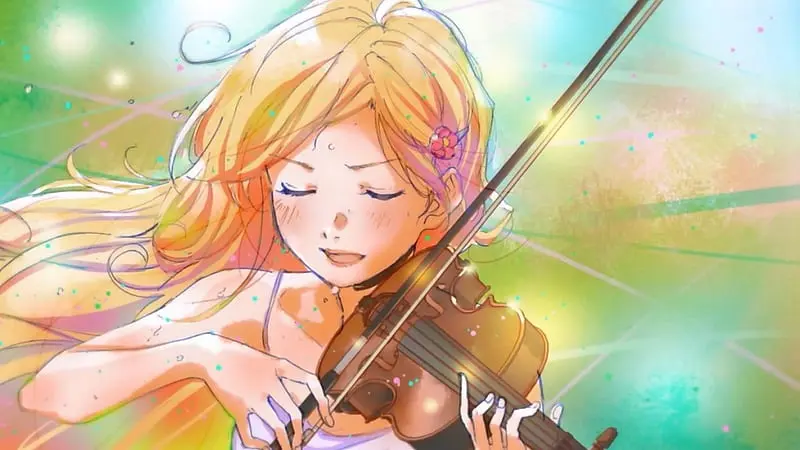 shigatsu wa kimi no uso kaori violin - What instrument does Kaori play in Your Lie in April