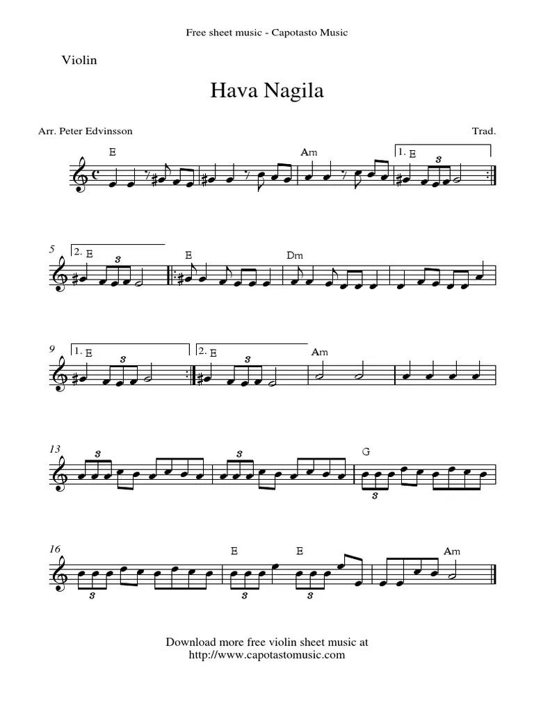 hava nagila violin - What instrument is used in Hava Nagila