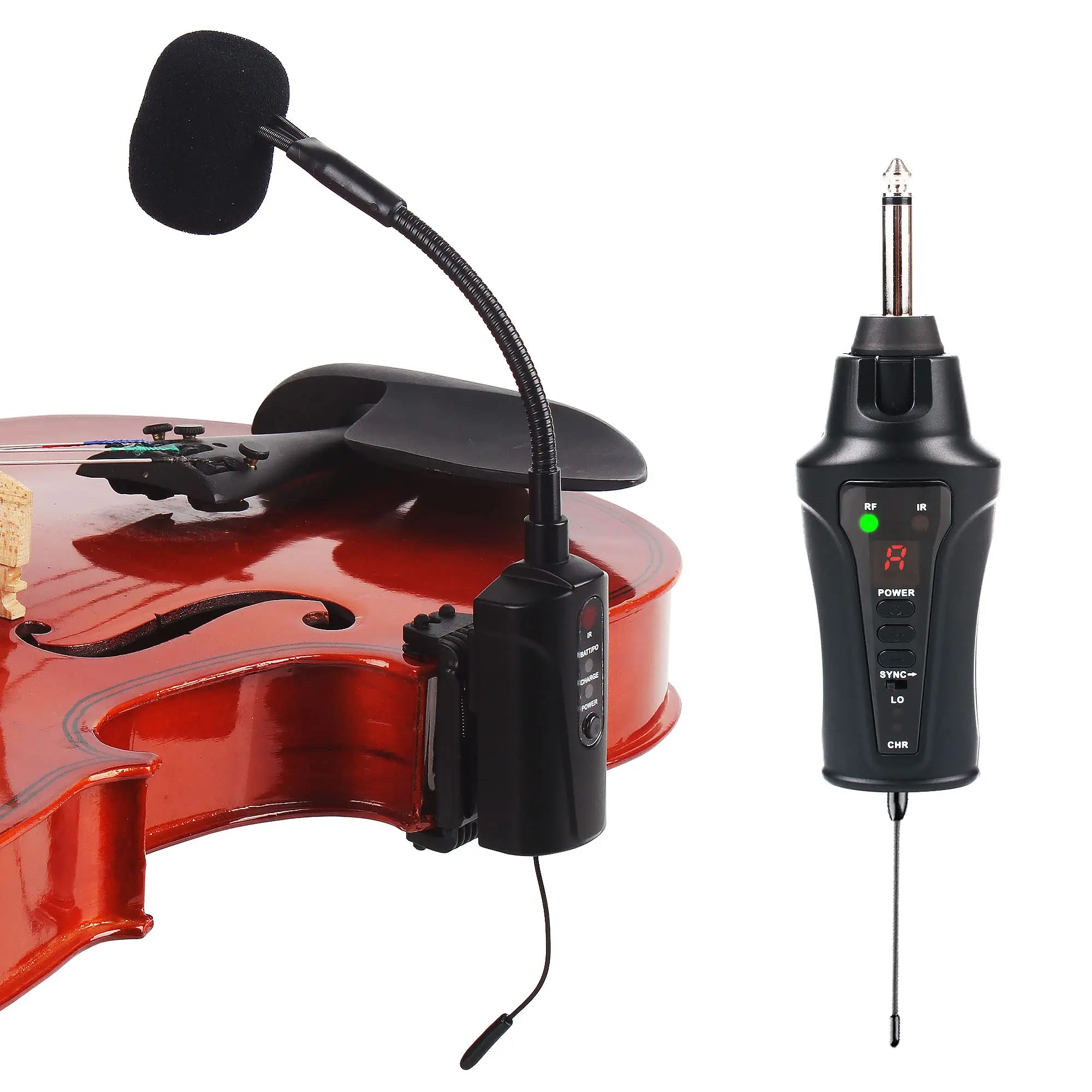 violin pickup mic - What is a pick up on a violin