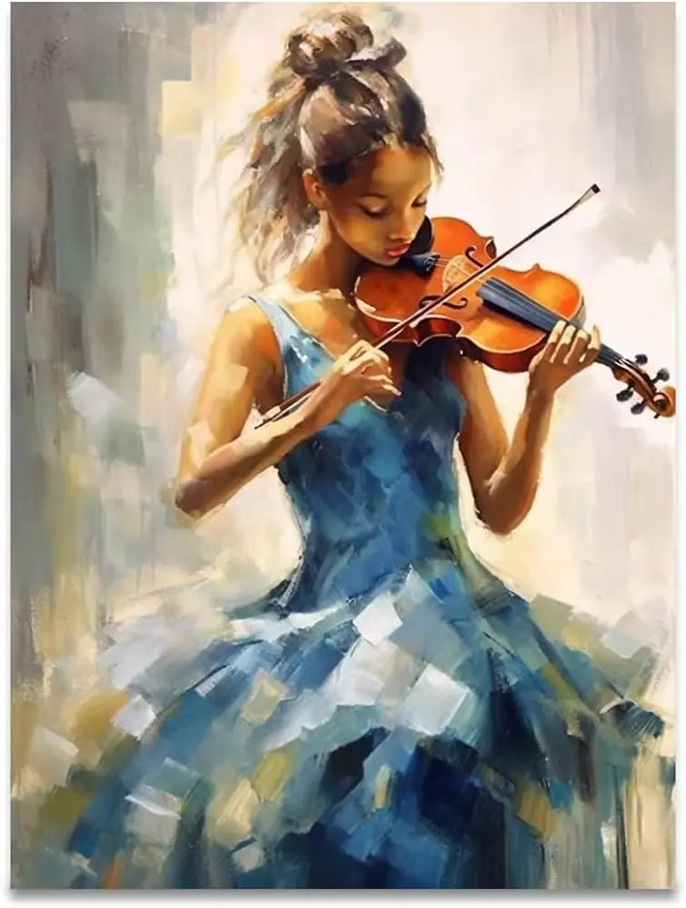 violin painting - What is the famous painting of the violinist