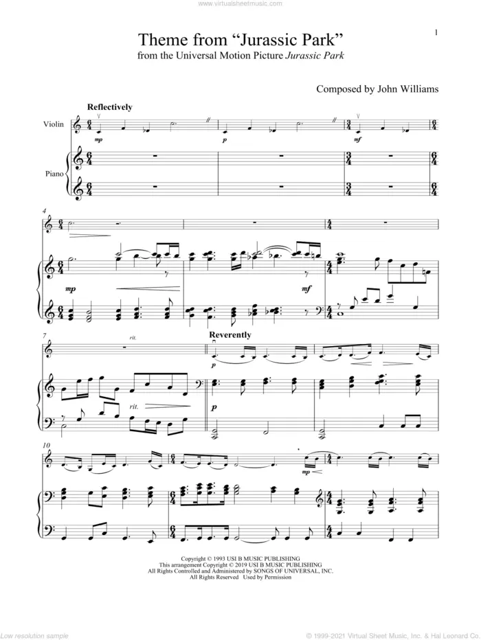 Jurassic Park Theme Violin: La melodía que nos transporta a un entorno prehistórico - What is the major theme of Jurassic Park jurassic park theme violin - What is the major theme of Jurassic Park