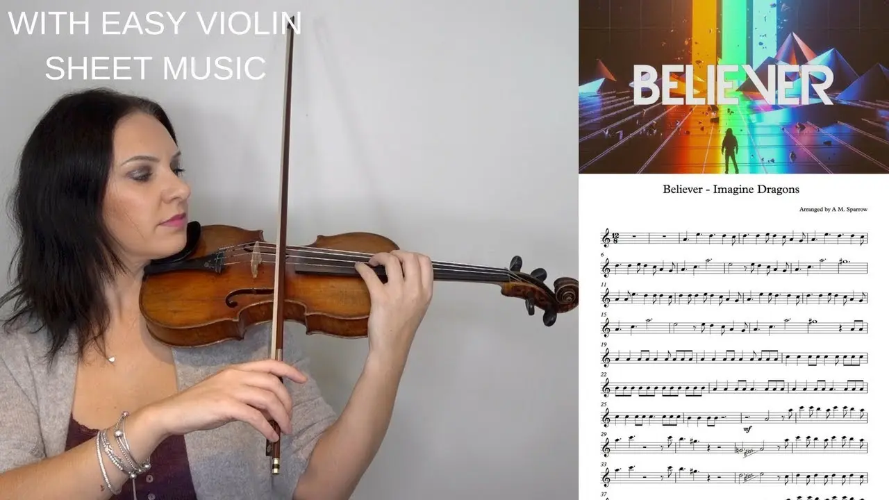 believer violin tutorial - What is the meaning of the believer music video