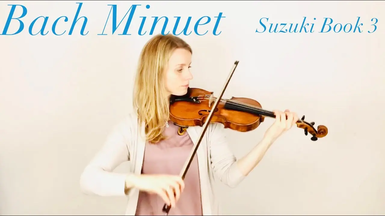 minuet bach violin - What is the tempo of the Minuet in G Bach