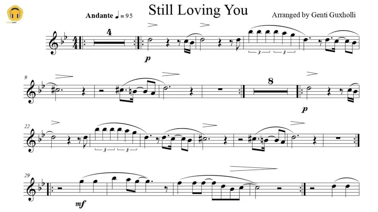 scorpions still loving you violin - What is the tuning for the Scorpions Still Loving You