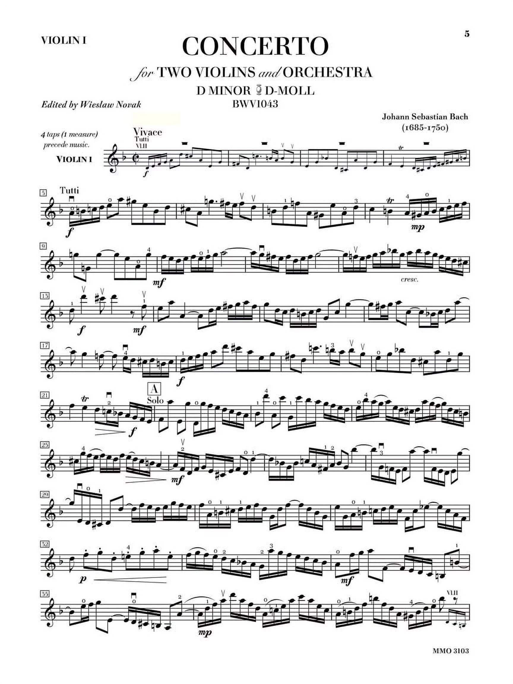 bach double violin concerto in d minor - What Suzuki book is the Bach double in