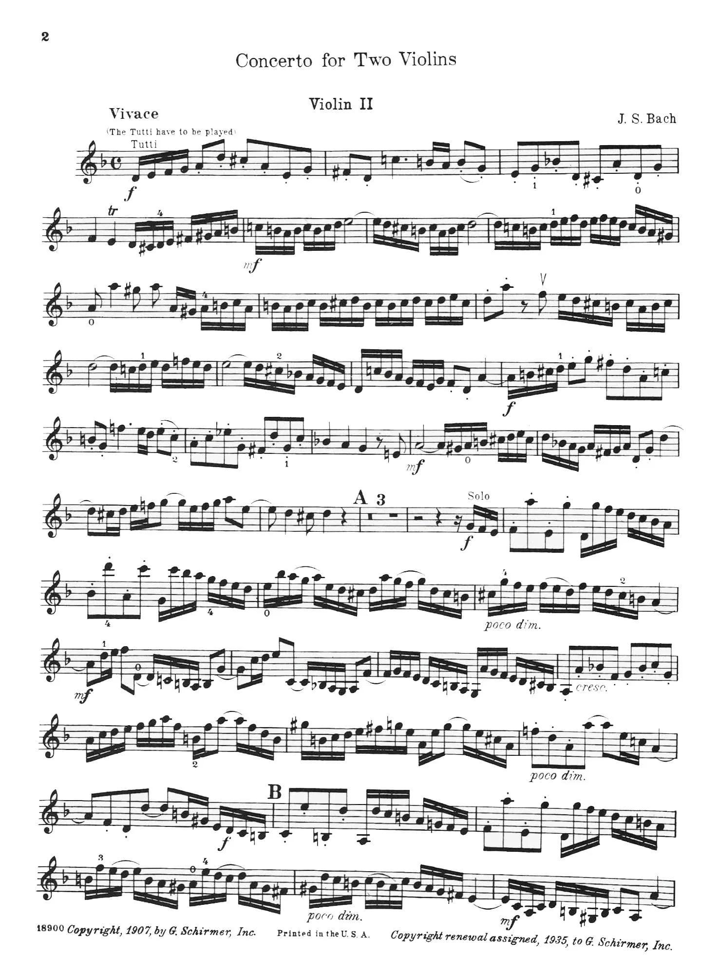 bach double violin concerto suzuki - Which Suzuki book is Bach double