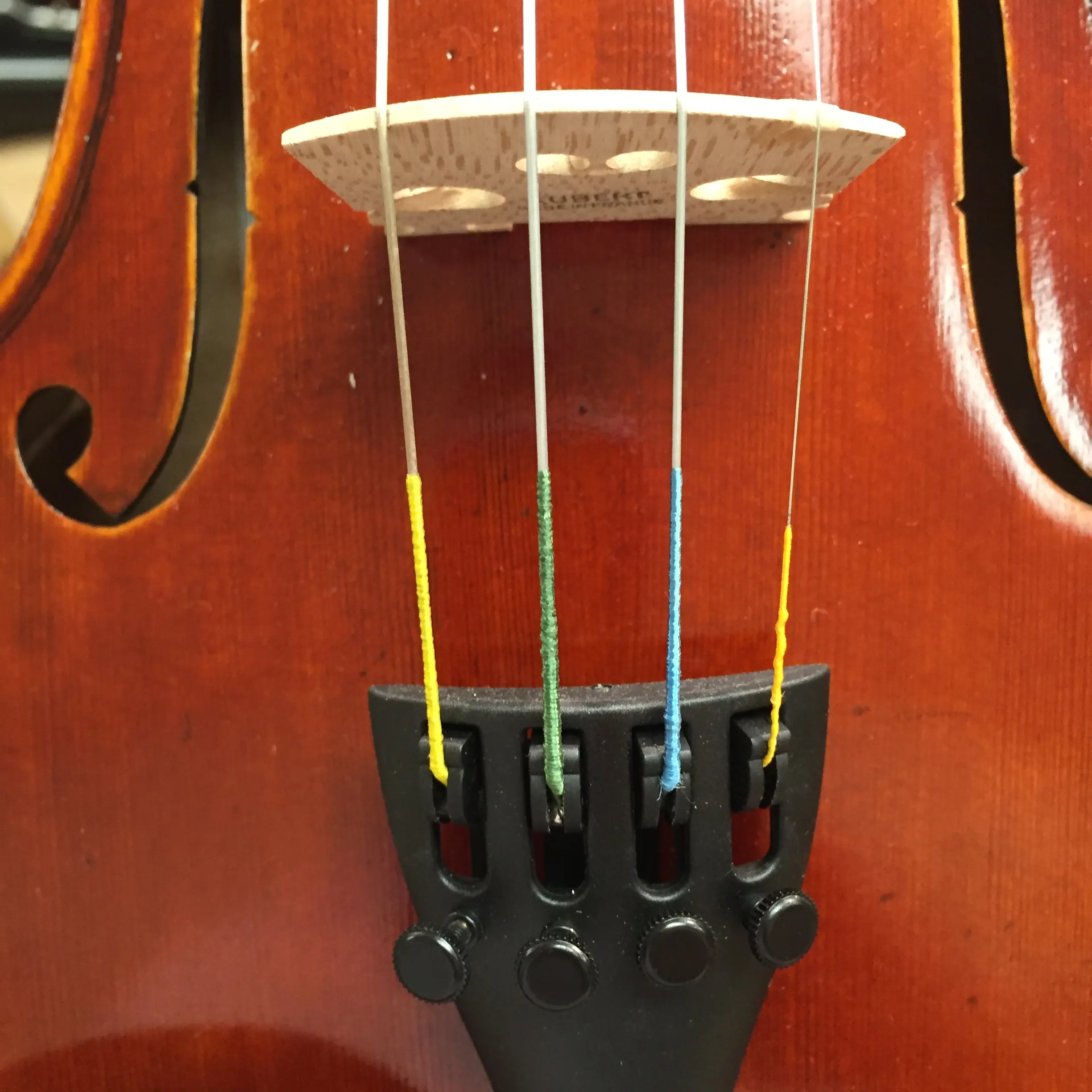 identify violin strings - Which violin string is which