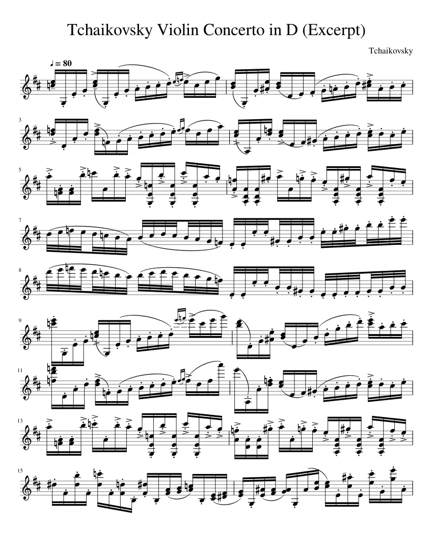 violin concerto in d major - Why are so many violin concertos in D