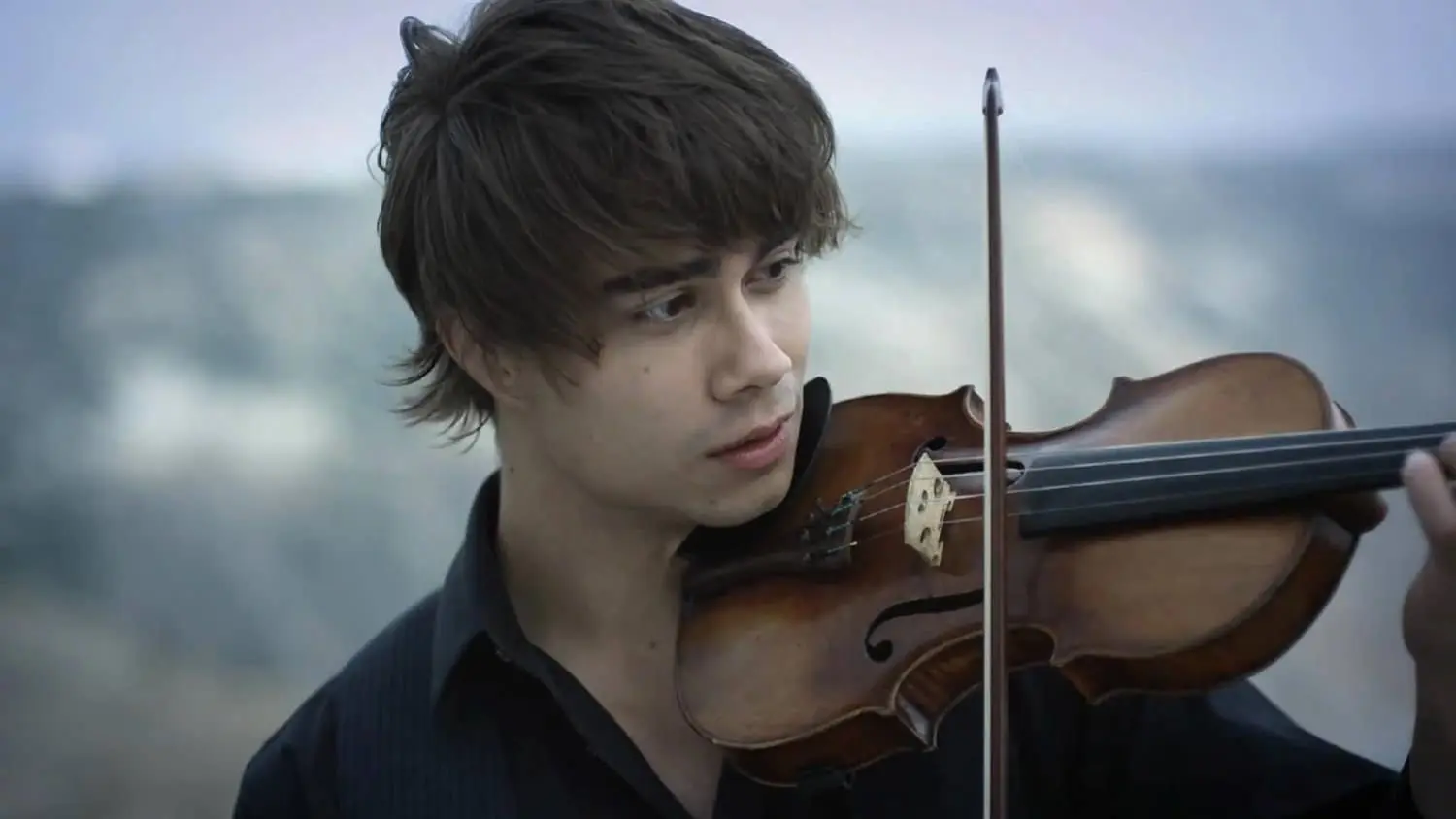 violinista alexander rybak - Alexander Rybak realmente tocaba el violín
