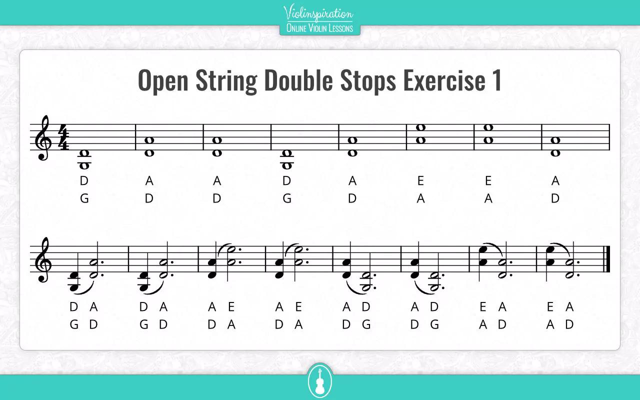 double stops violin generator - Are triple stops possible on violin