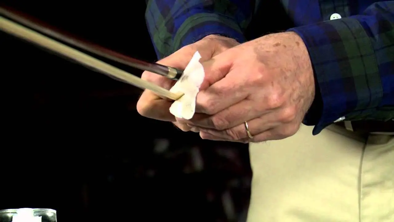 how to clean violin bow - Are you supposed to wipe your bow