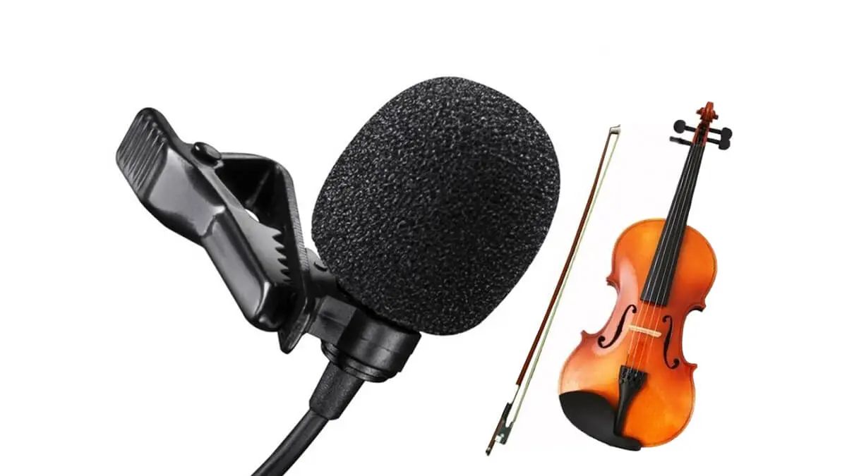 Microfono solapa violin: la mejor opción para grabaciones y presentaciones en vivo - Cómo funciona el lavalier microfono solapa violin - Cómo funciona el lavalier