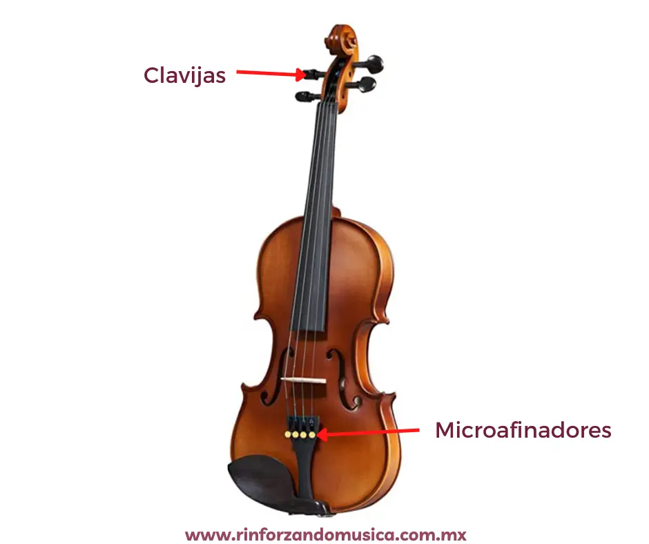 afinacion del violin con un miniclipnde se pone - Cómo se afina un violín con un piano