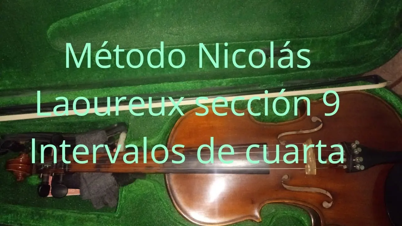 clase de violin los intervalos la seunda - Cómo se cuentan los intervalos musicales