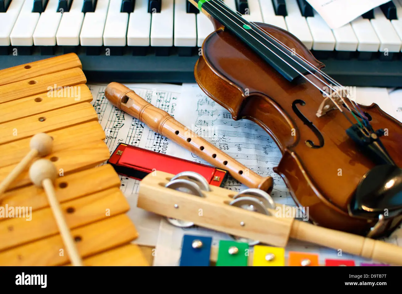 flauta y violines panderetas para adornar - Cómo se llama el instrumento que son varios tubitos