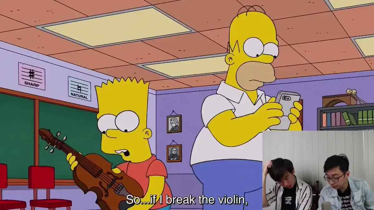 Bart con el violín: la historia de un talento inesperado - Cómo se llama el que le pega a Bart bart con el violín - Cómo se llama el que le pega a Bart
