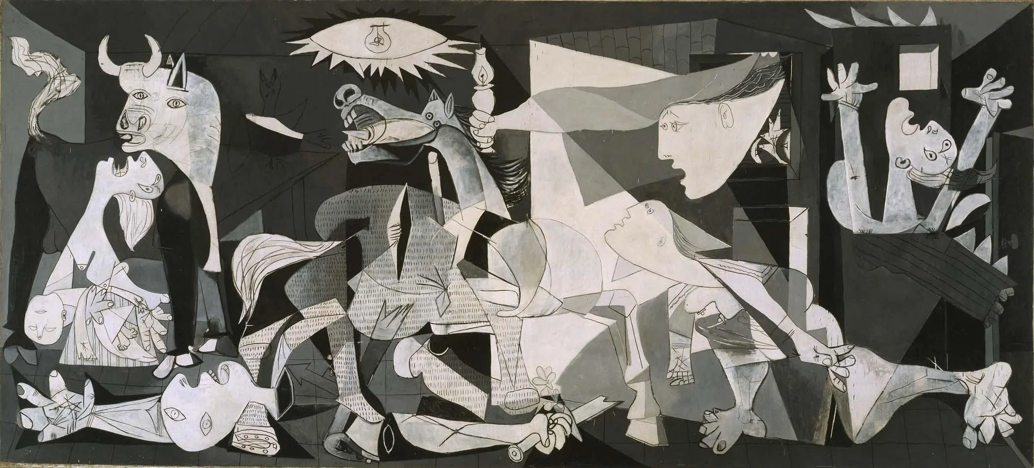 pablo picasso obras abstractas violin en el cafe - Cómo se llama este cuadro de Pablo Picasso