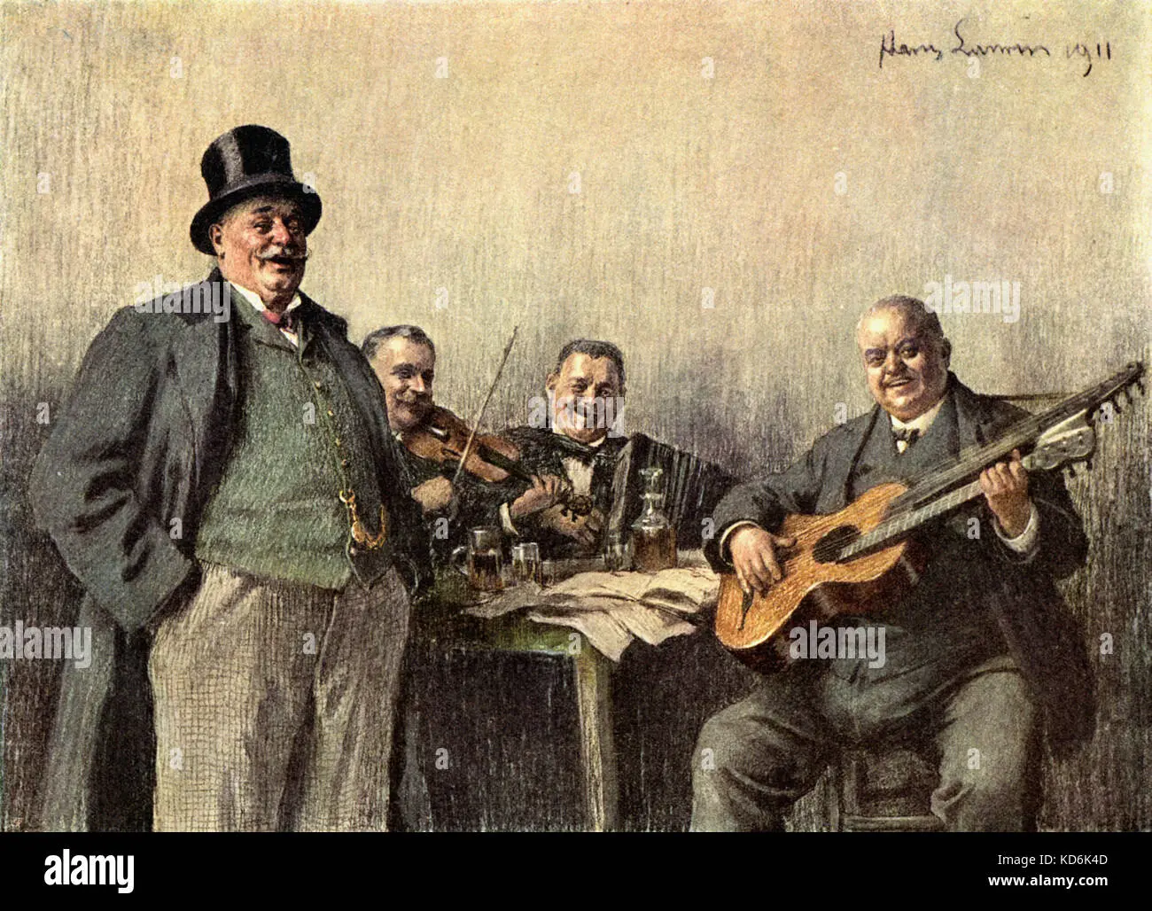 grupo aleman violin y acordeon - Cómo se llama la música tradicional alemana