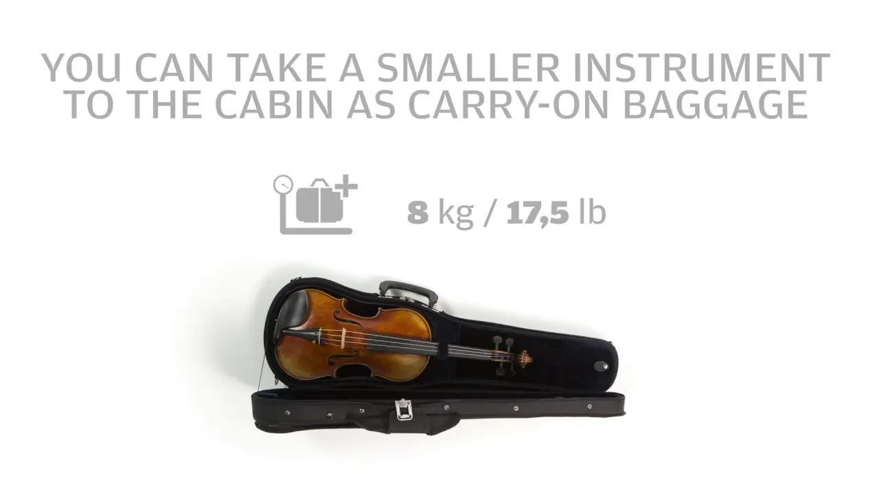 que se debe hacer para transportar en avion un violin - Cómo se llevan instrumentos musicales en un avión