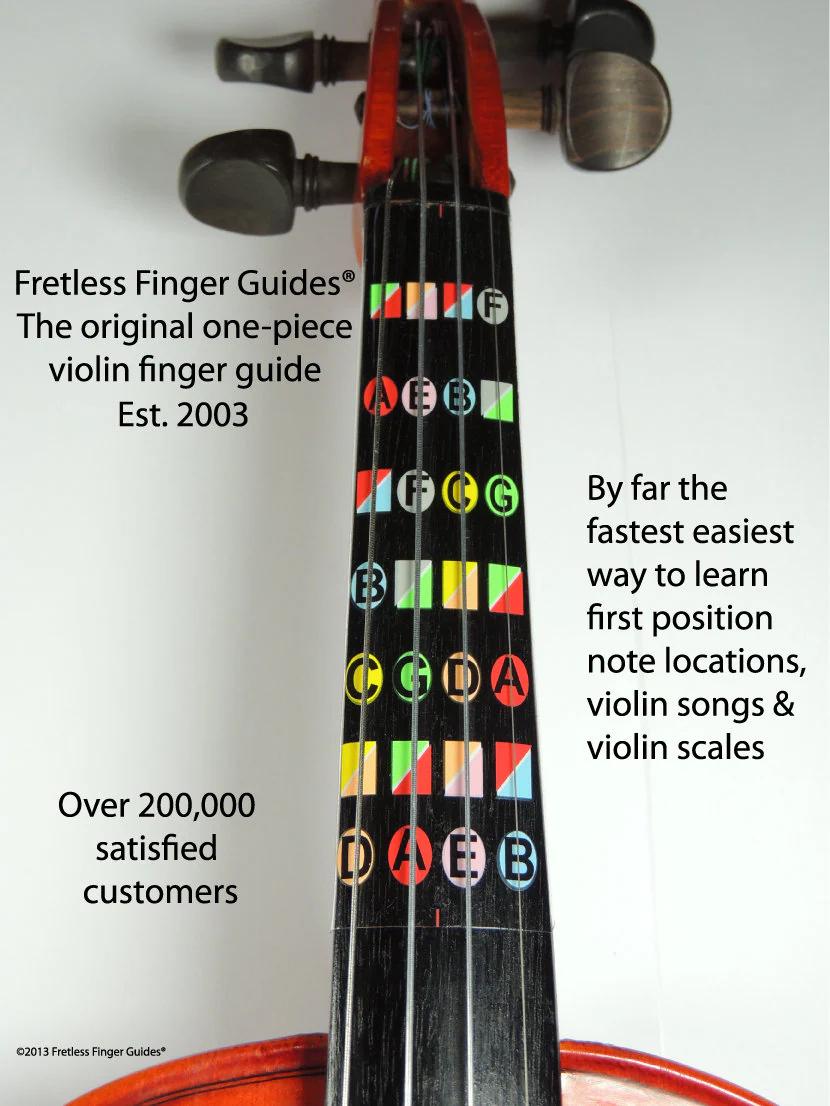 Cómo aprender violín con tutorial de dedo sin trastes - Cómo tocan los violinistas sin trastes como apender violin con fretless guía de dedo - Cómo tocan los violinistas sin trastes