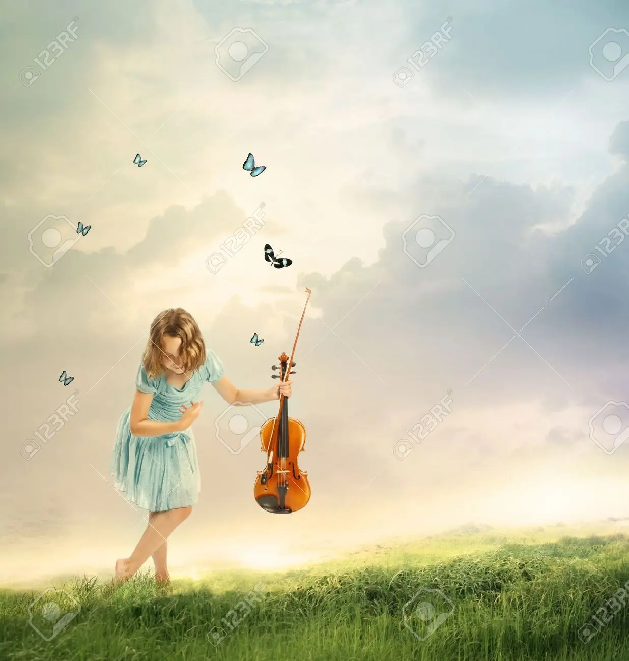 El encanto del violín con mariposas - Cómo vuelan las mariposas para niños violin con mariposas - Cómo vuelan las mariposas para niños