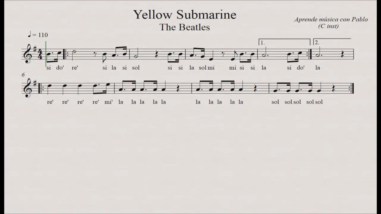 como tocar con el violin yellow submarine - Cuál es el significado de Yellow Submarine