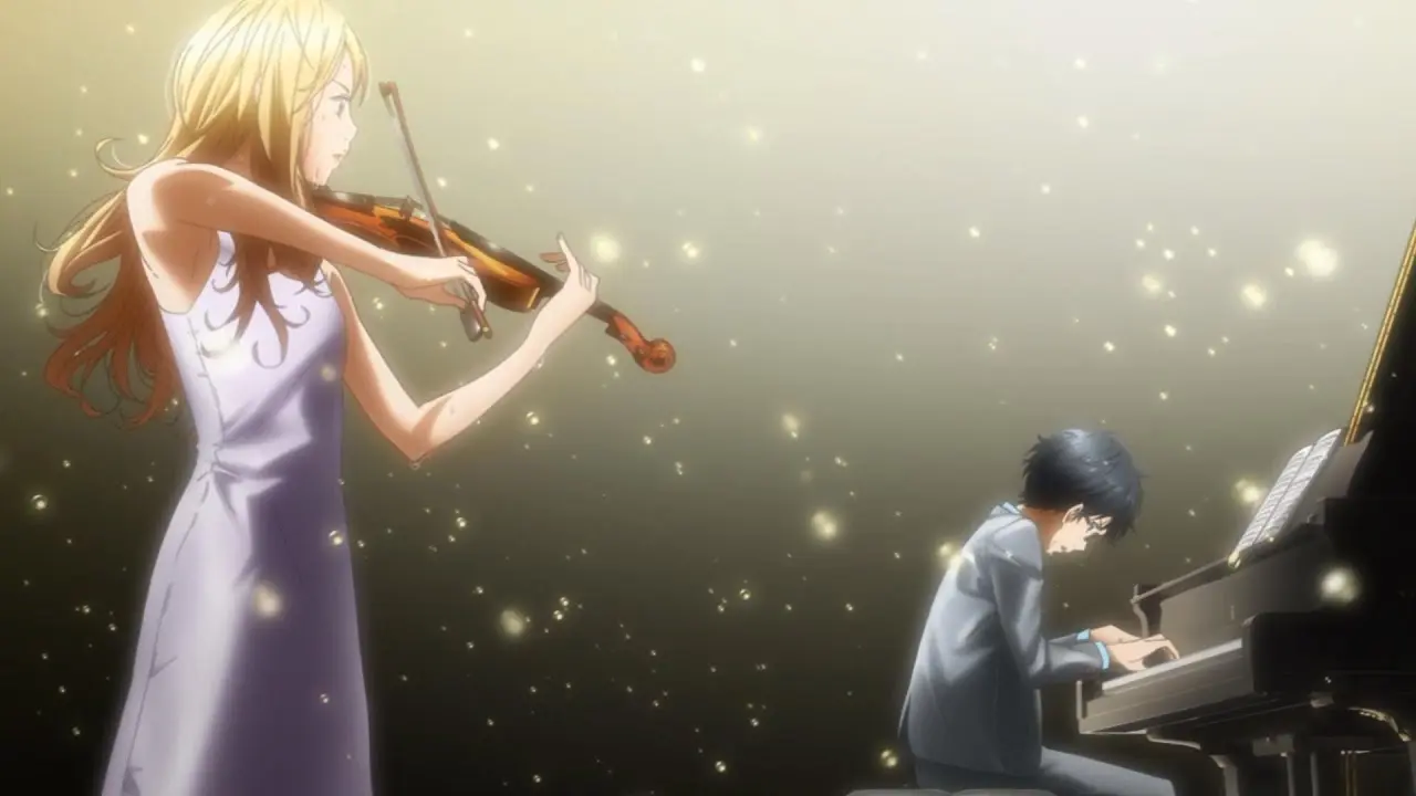 concierto para piano y violin shigatsu wa kimi no uso - Cuál es la canción que EMI tocó en tu mentira de abril