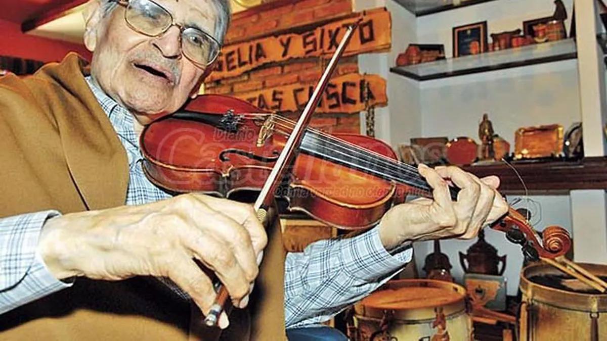 como se llamaba el santiagueño que tocaba el violin - Cuándo murió Sixto Palavecino
