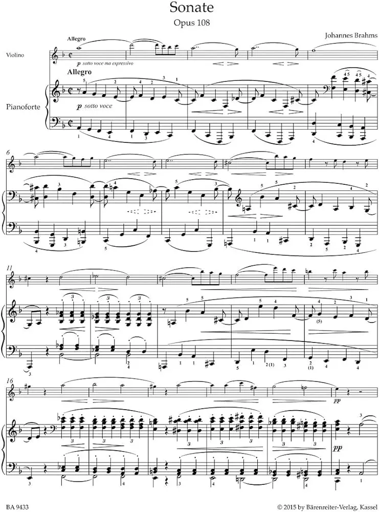 Brahms Sonatas para Violín y Piano: Una Mirada Profunda a la Obra Maestra del Compositor - Cuántas sonatas para violín de Brahms hay brahms sonatas para violín y piano - Cuántas sonatas para violín de Brahms hay