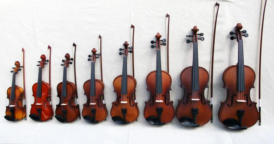 cuánto mide el violín más pequeño del mundo - Cuánto mide un violín de 1 4